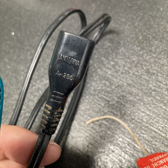 7A 125V Antenna A-205 2-Prong Power Cable Cord Stereo Appliance Tv Etc Hi-rise - Picture 2 of 4